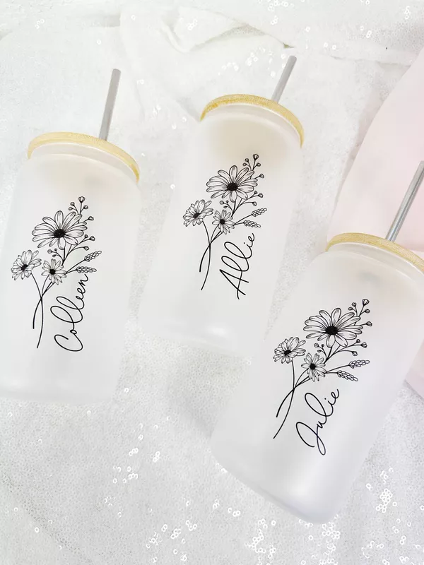 Glass Tumbler Frosted