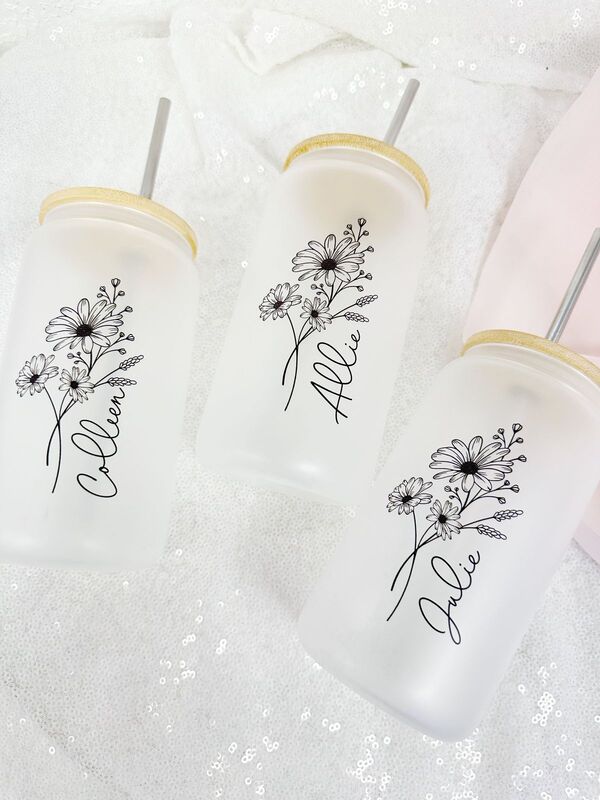 Glass Tumbler Frosted