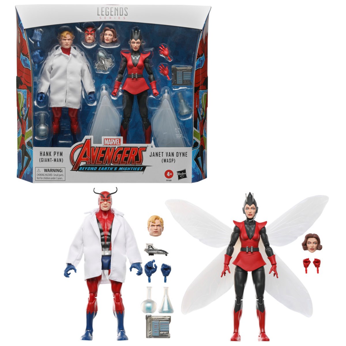 Hank Pym (Giant-Man) & Janet Van Dyne (Wasp