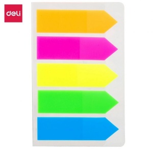 DELI A10602 ARROW INDEX TABS 43X12mm