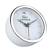 Silver Ring Table Clock 5 Inch Dial