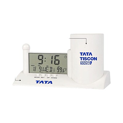 Digital Clock with Tumbler & Pen Stand