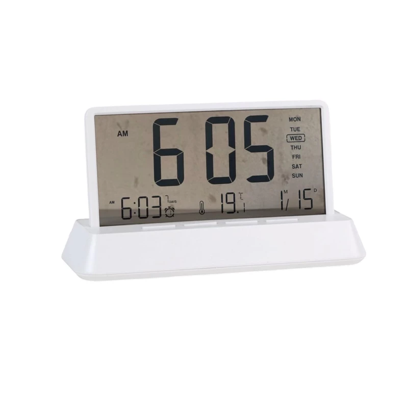 Axis See-Through Temperature Clock