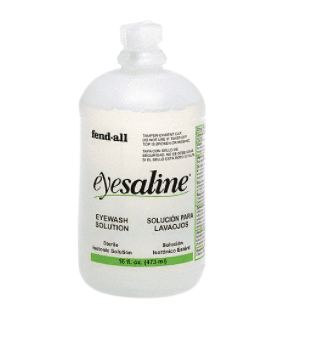 HONEYWELL, EYESALINE, 16 oz. Replacement Eye Wash Bottle HONEYWELL, EYESALINE, 16 oz. Replacement Eye Wash Bottle