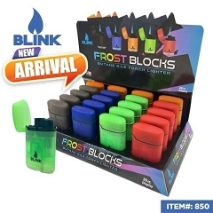 FROST BLOCKS BUTANE GAS TORCH LIGHTERS