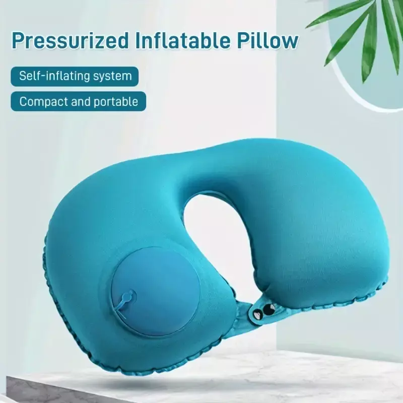PRESSURISED INFLATABLE NECK PILLOW