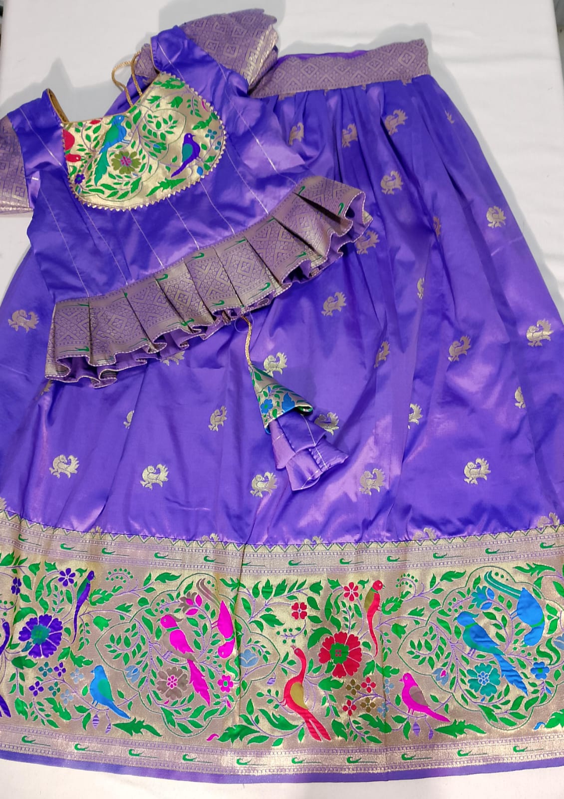 V17: Ready To Ship Beautiful Kids Lehenga Set V17: Ready To Ship Beautiful Kids Lehenga Set