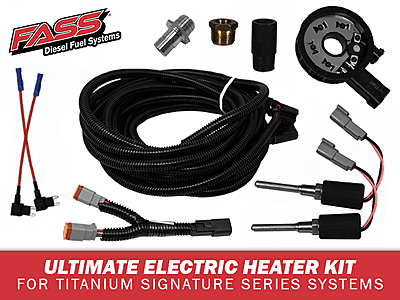 FASS Diesel Fuel Systems FASS Diesel Fuel Systems – Titanium Signature Series – ULTIMATE Electric Heater Kit