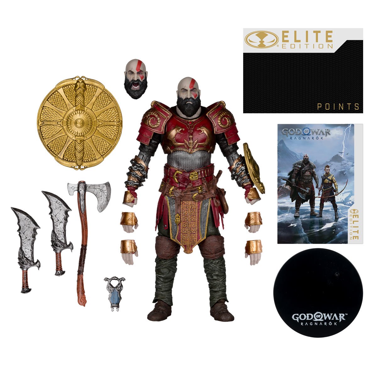 Kratos with Ares Armor McFarlane Elite Edition