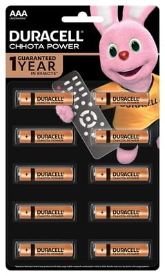 Duracell AAA Chotta Power (Pack of 10) Duracell AAA Chotta Power (Pack of 10)