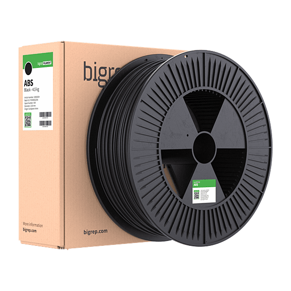 ABS - Industrial Filament - Black - 4.5 kg ABS - Industrial Filament - Black - 4.5 kg