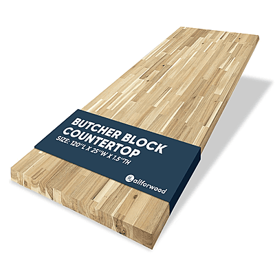 10ft Acacia Butcher Block