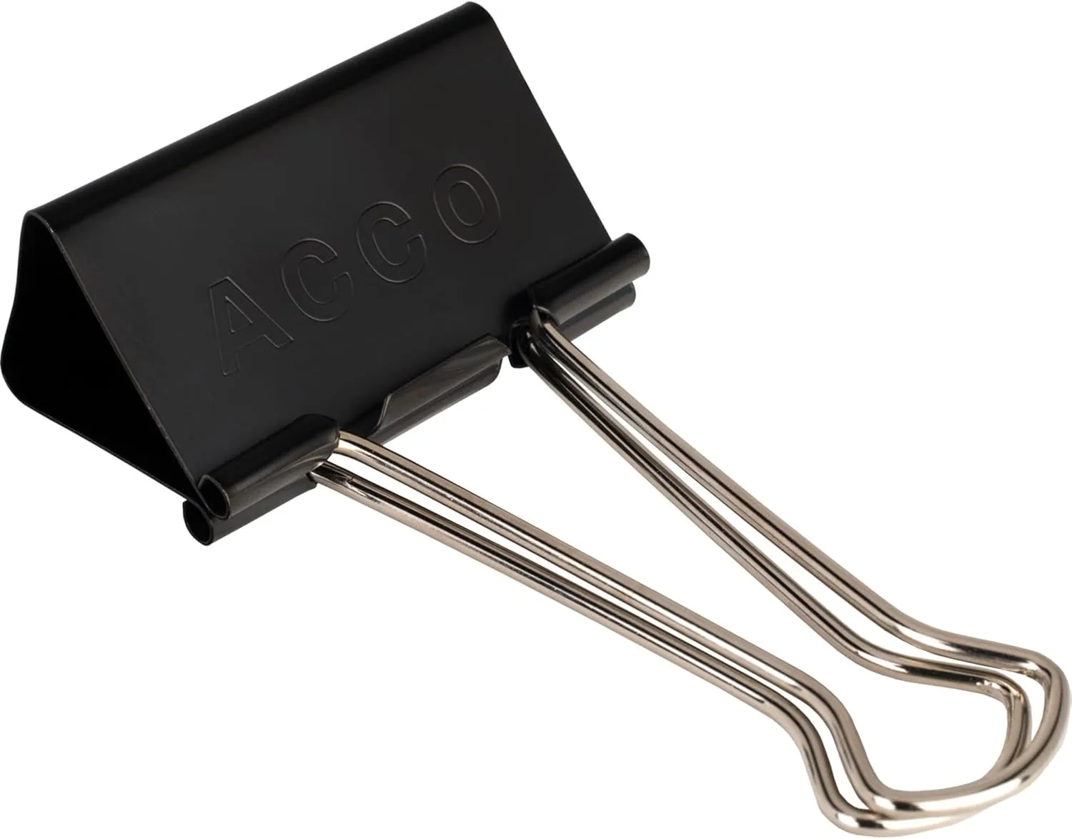 ACCO Binder Clips, Large 2" Wide, Box of 12 (72100)