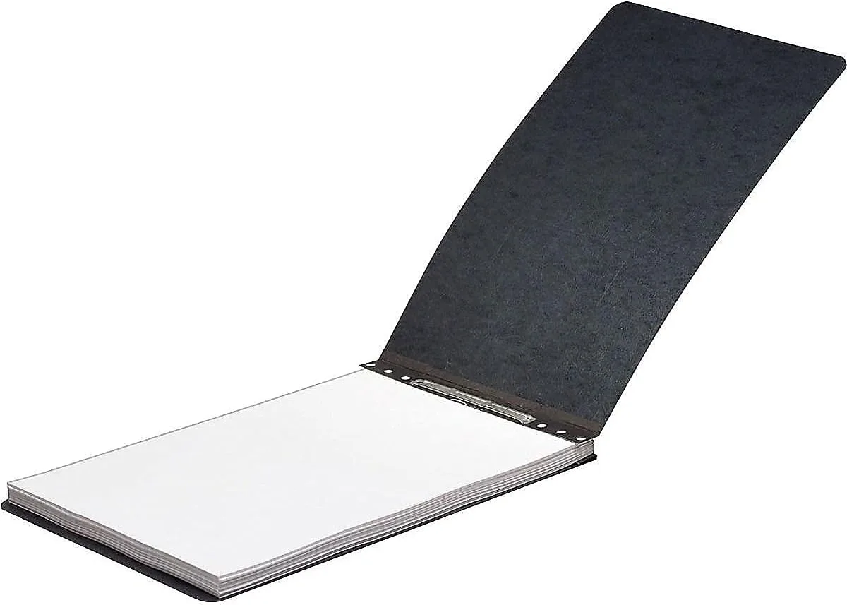 ACCO Pressboard Report Covers, Top Binding for Letter Size Sheets, 2" Capacity, Black (A7017921)
