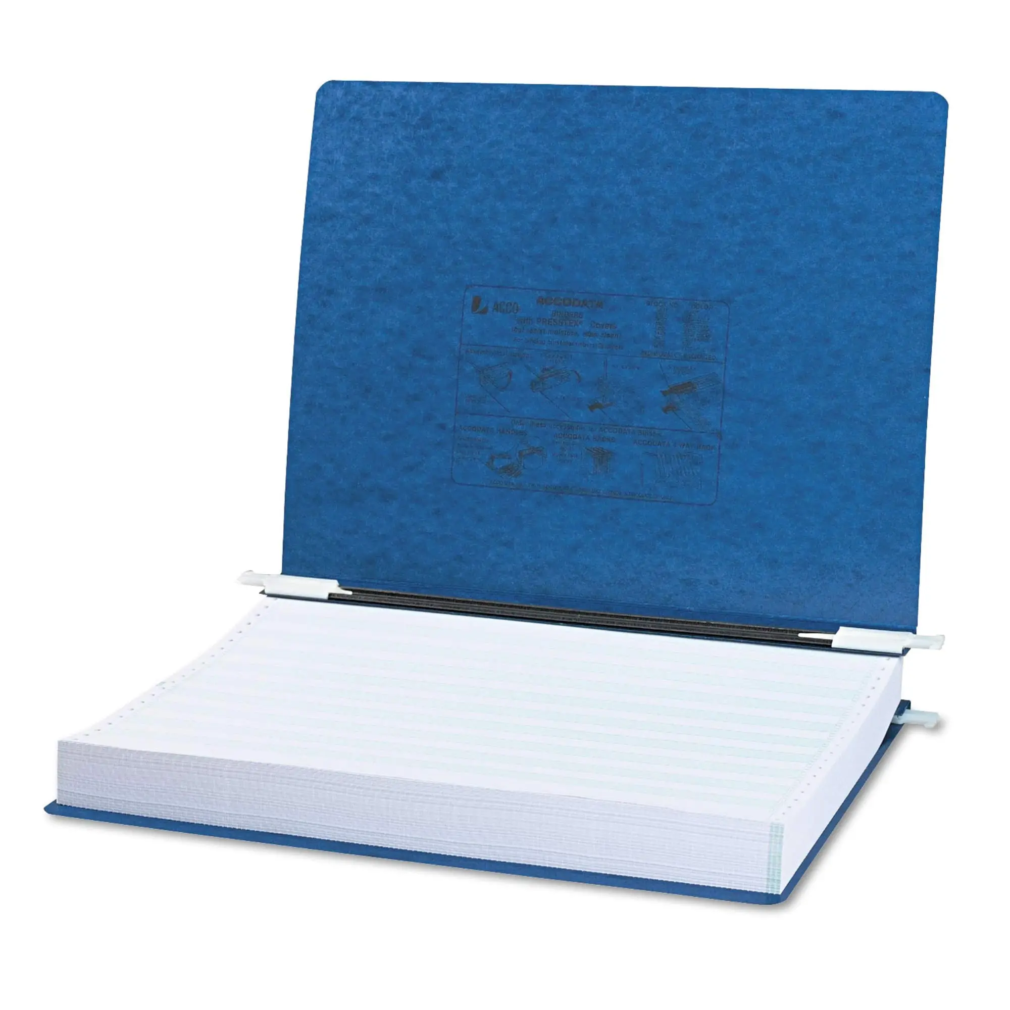 PRESSTEX Covers with Storage Hooks, 6" Capacity, 14 7/8 x 11, Dark Blue