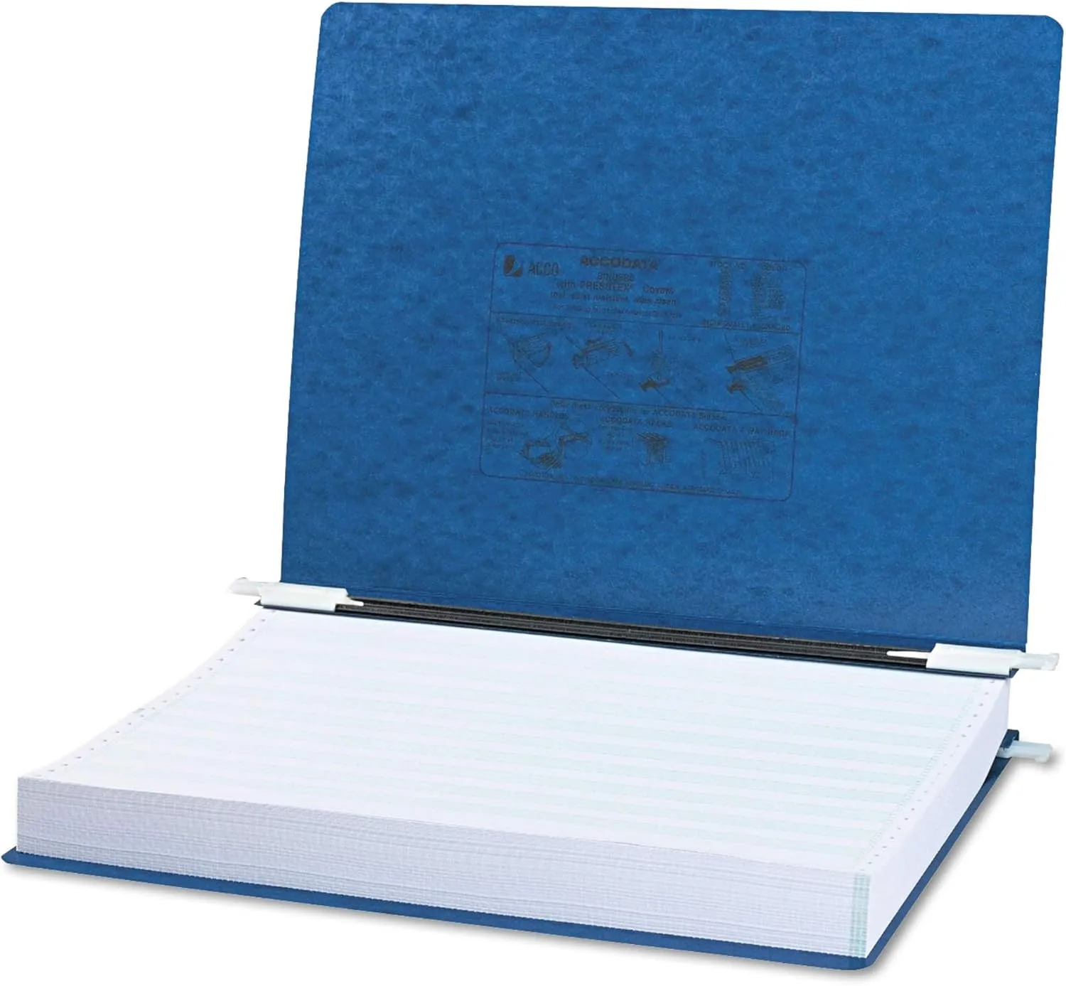 PRESSTEX Covers with Storage Hooks, 6" Capacity, 14 7/8 x 11, Dark Blue