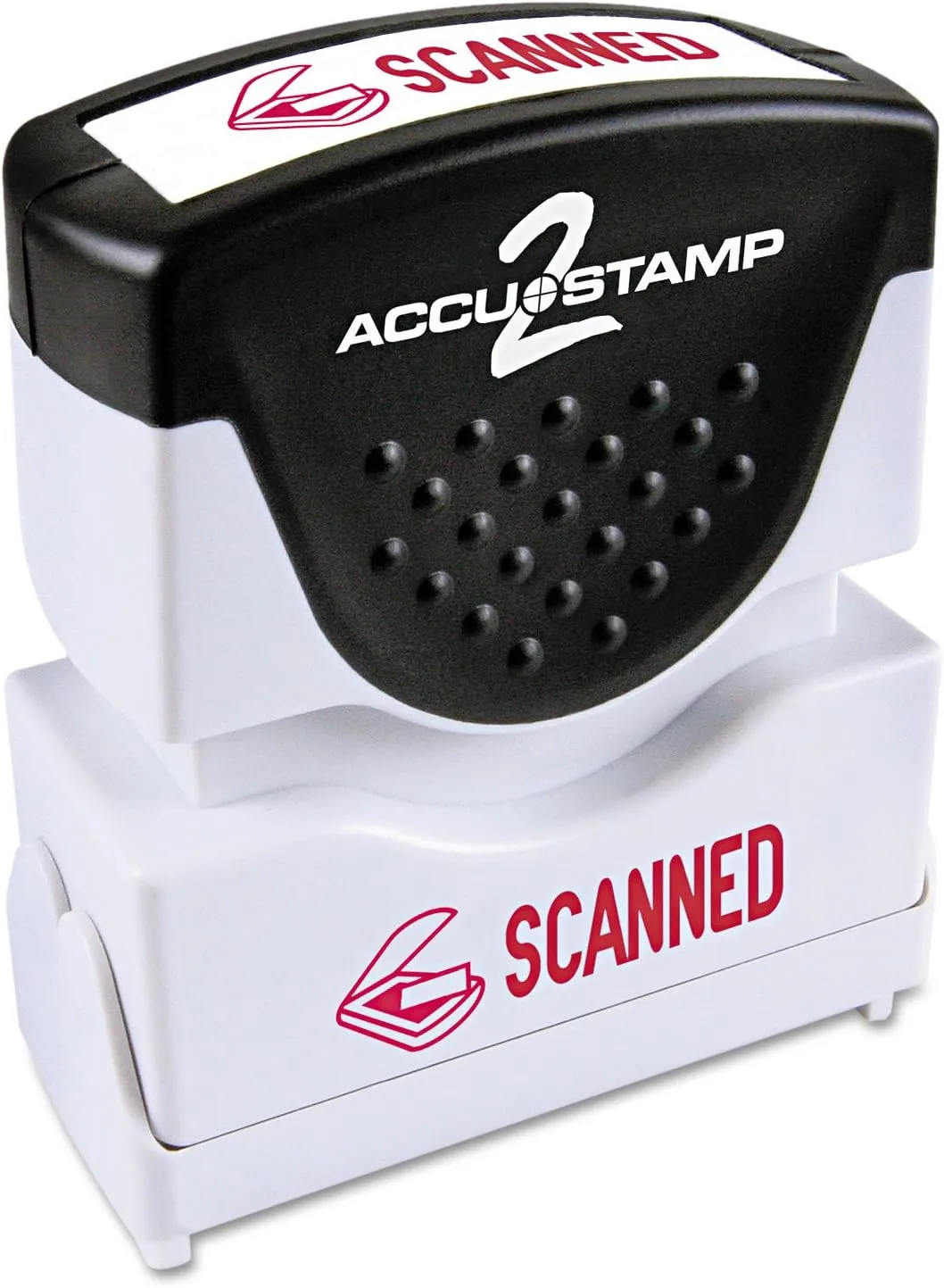 ACCU-STAMP2 Pre-Inked Shutter Message Stamp with Microban