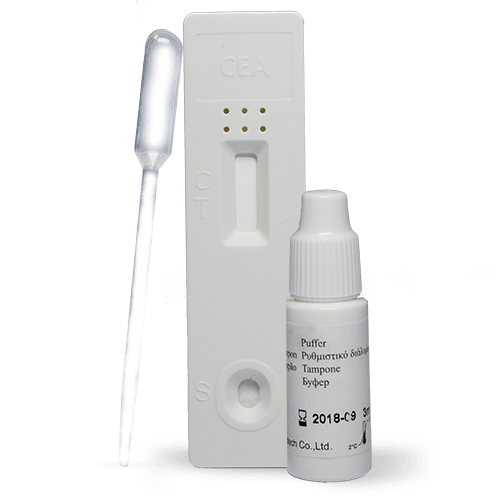 Prueba para detección de Antígeno Carcinoembrionario (ACE) en Cassette - Caja con 40 piezas - Certum