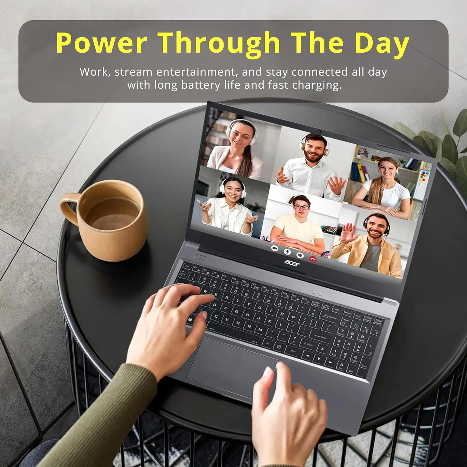 Acer Aspire Lite 15.6" FHD Laptop - i7-1255U, 32GB, 2.16TB, Backlit, Gray