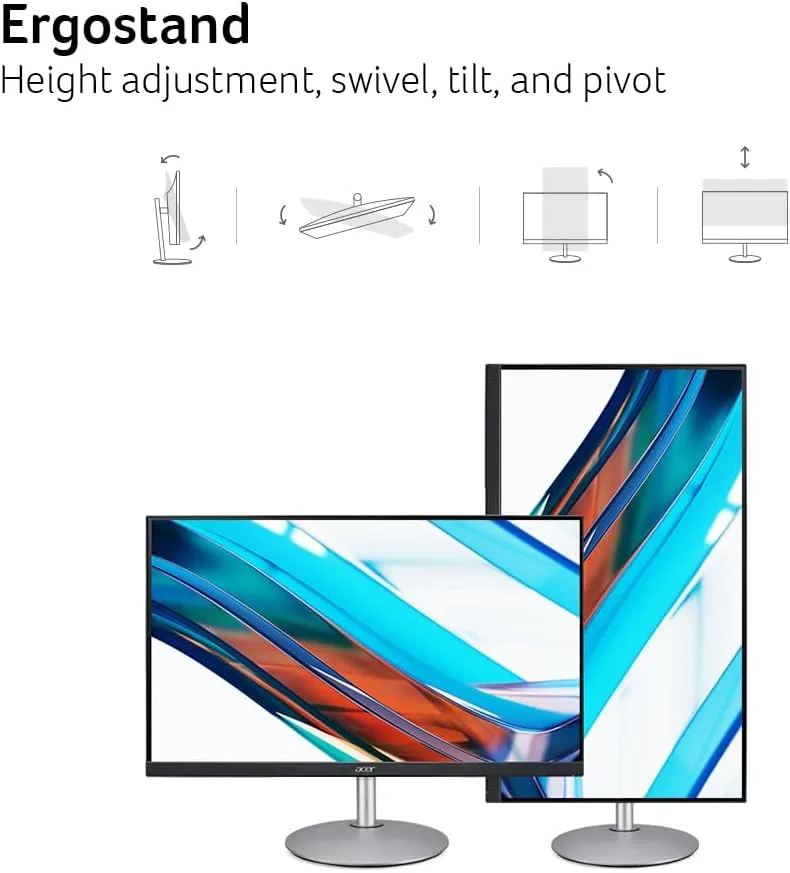 Acer CB322QK 31.5" UHD 3840x2160 Professional Docking Monitor