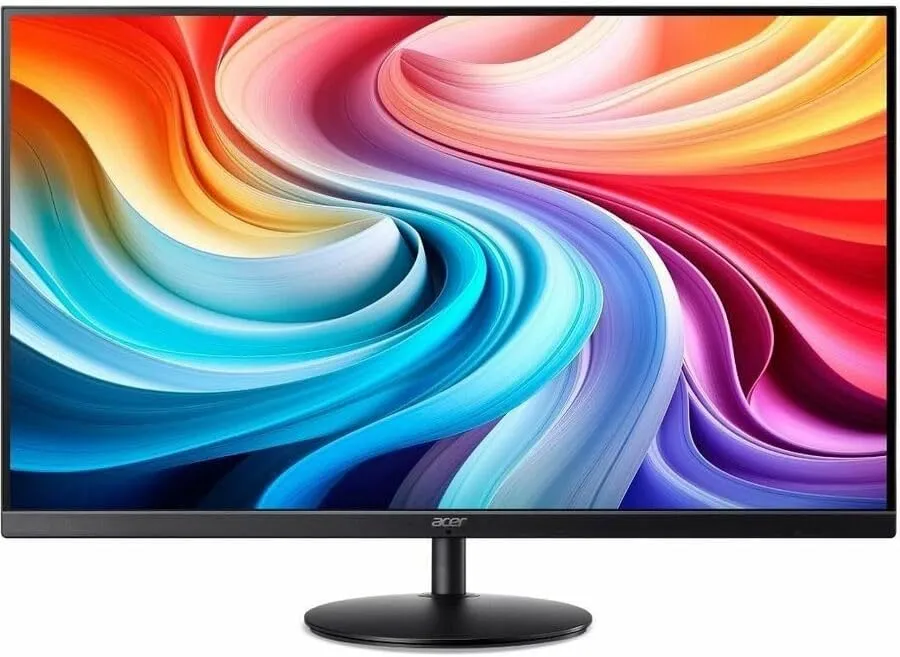 Acer EB321HQU C3 32" Class WQHD LED Monitor - 16:9 - Black