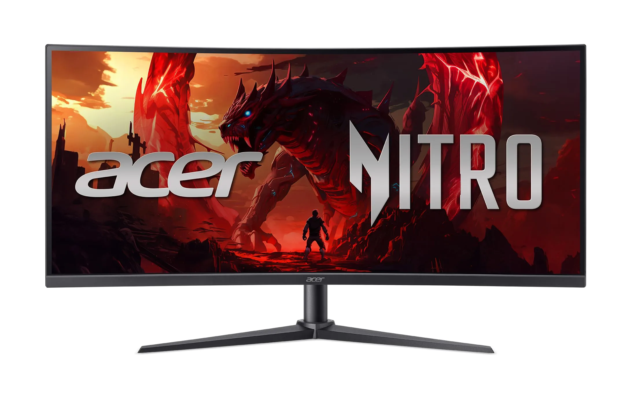 Acer Nitro 34" Curved Gaming Monitor - UWQHD 3440x1440, 200Hz