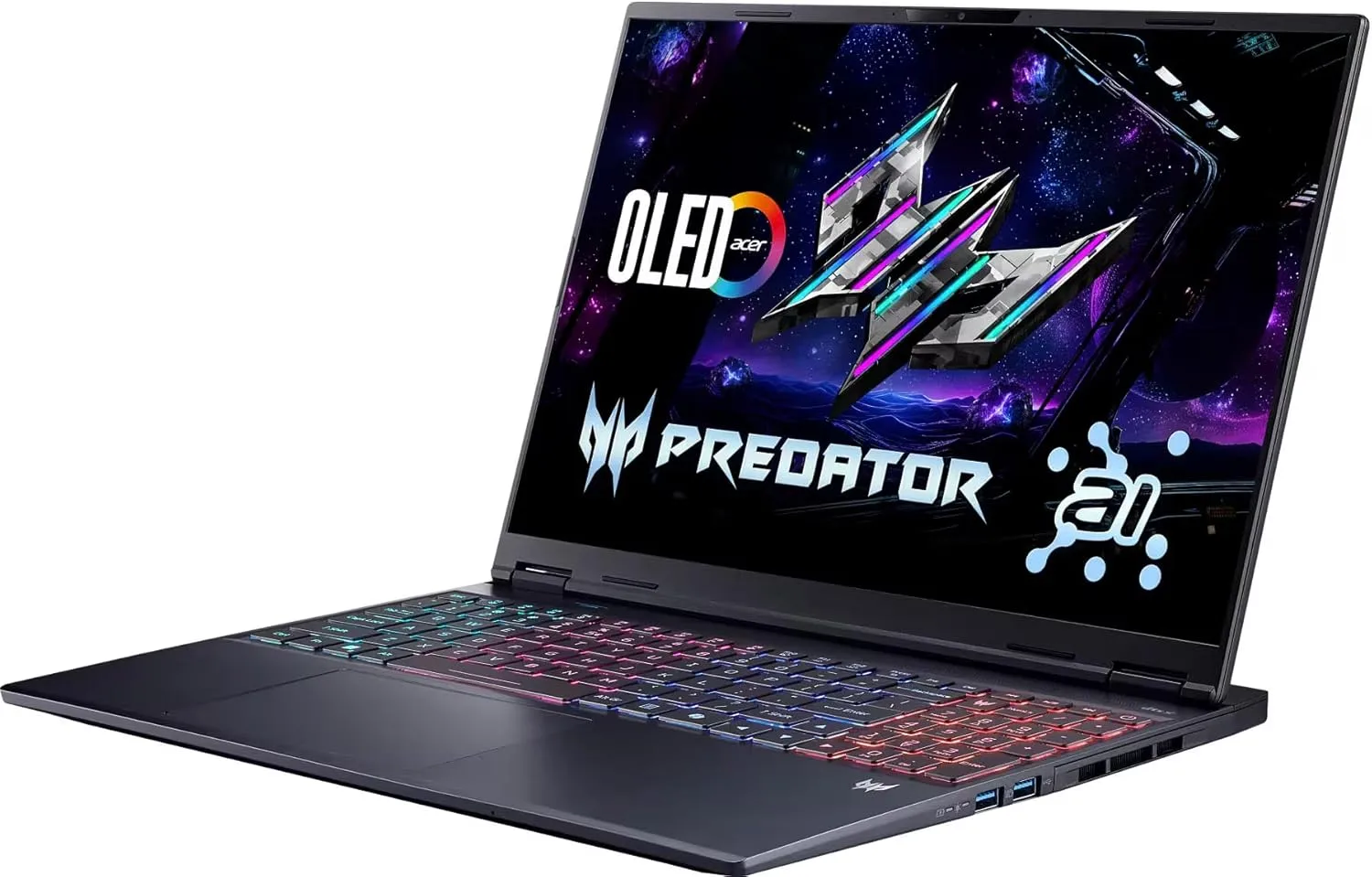 Acer Predator Helios Neo 16S AI Gaming Laptop — Intel Core Ultra 9 275HX, NVIDIA RTX 5070 Ti, 16" QHD+ OLED 240Hz
