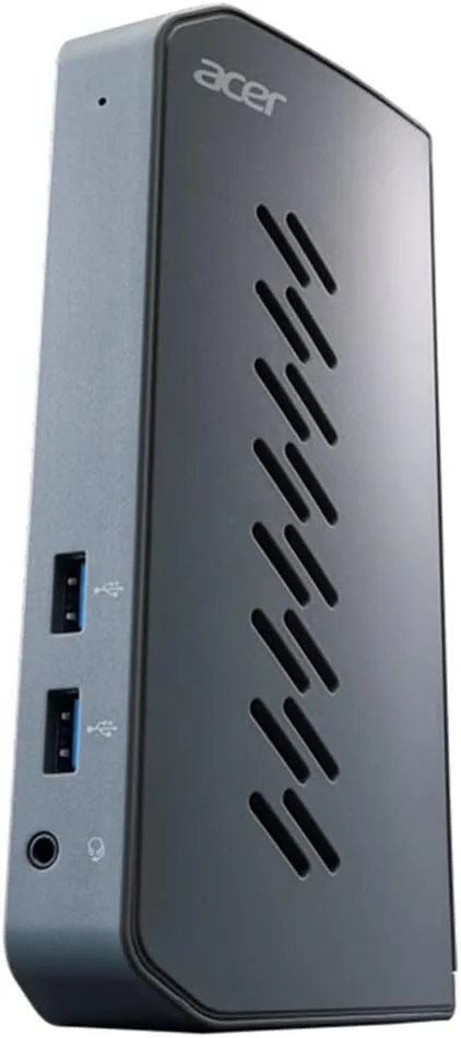 ACER USB Docking Station with HDMI/DisplayPort, USB Ports, Gigabit Ethernet