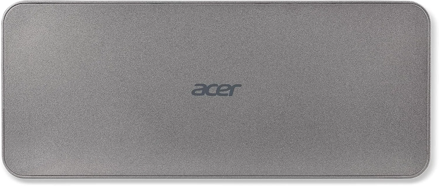 ACER USB Docking Station with HDMI/DisplayPort, USB Ports, Gigabit Ethernet