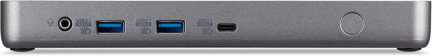 ACER USB Docking Station with HDMI/DisplayPort, USB Ports, Gigabit Ethernet