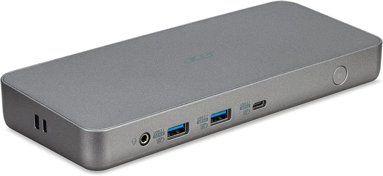 ACER USB Docking Station with HDMI/DisplayPort, USB Ports, Gigabit Ethernet