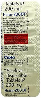 ACIVIR  200 DT TAB