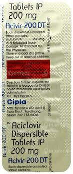 ACIVIR 200 DT TAB