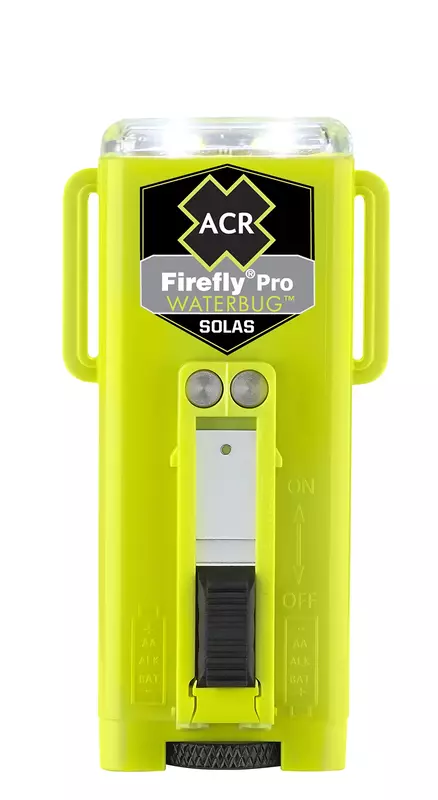 ACR Firefly Pro Waterbug LED Strobe Light – Military-Grade, SOS & Steady-On Modes, SOLAS & USCG Certified