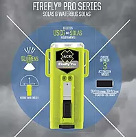 ACR Firefly Pro Waterbug LED Strobe Light – Military-Grade, SOS & Steady-On Modes, SOLAS & USCG Certified
