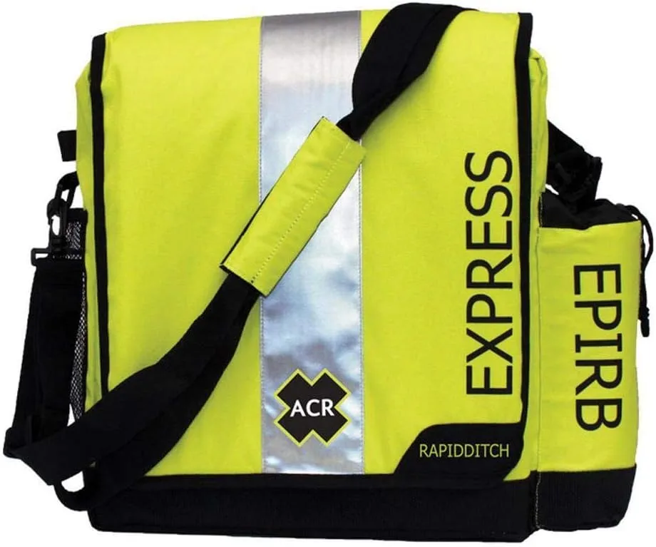 ACR RapidDitch Express: Buoyant Abandon Ship Gear Bag with Bulkhead Mount is a Compact Emergency Survival Kit for Boating
