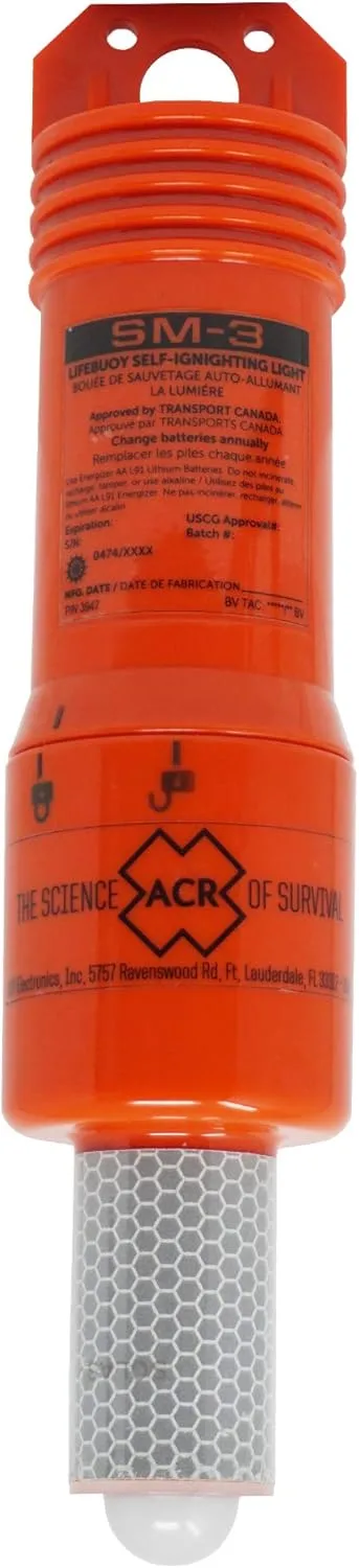 ACR SM-3 SOLAS Lifebuoy Marker Light