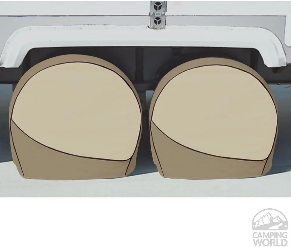 ADCO Designer Series Tan Tyre Gard Wheel Cover