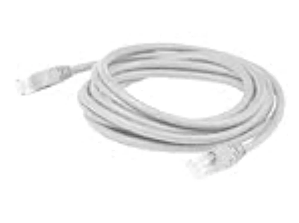 AddOn 10FT RJ-45 (Male) to RJ-45 (Male) Straight White CAT6 UTP PVC Copper Patch Cable