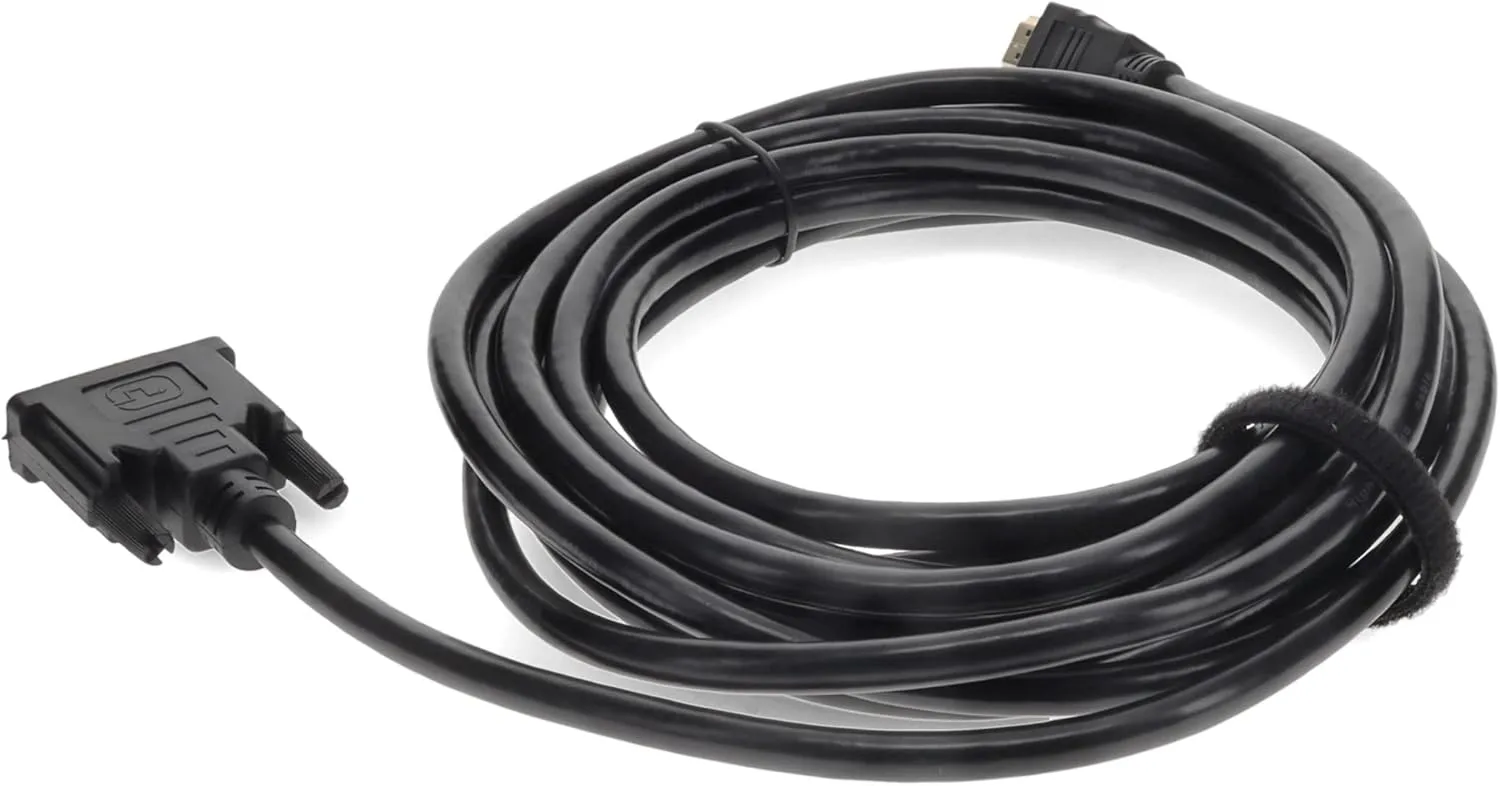 3ft HDMI 1.3 Male to DVI-D Dual Link (24+1 pin) Male Black Cable for Resolution Up to 2560x1600 (WQXGA)