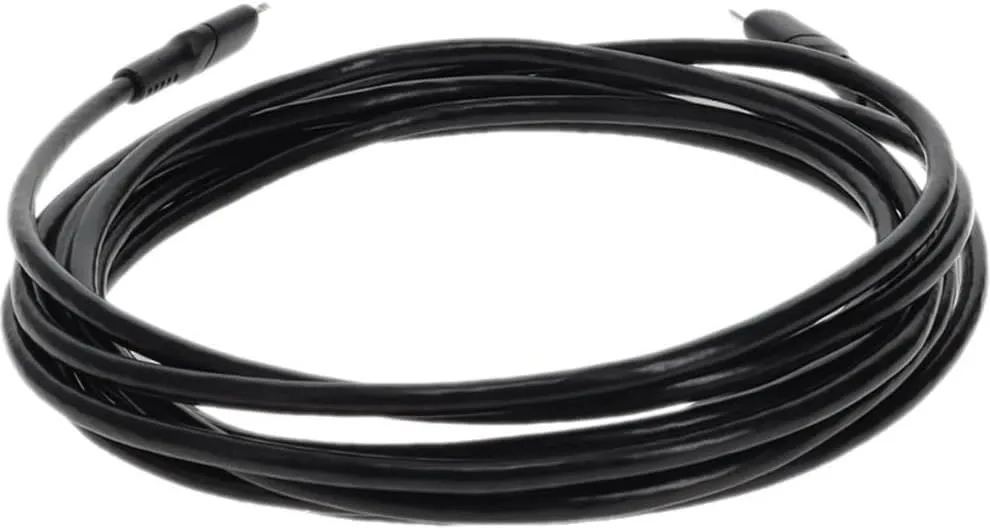 AddOn 2.0m (6.6ft) USB 3.1 Type (C) Male to Lightning Male Sync and Charge Black Cable
