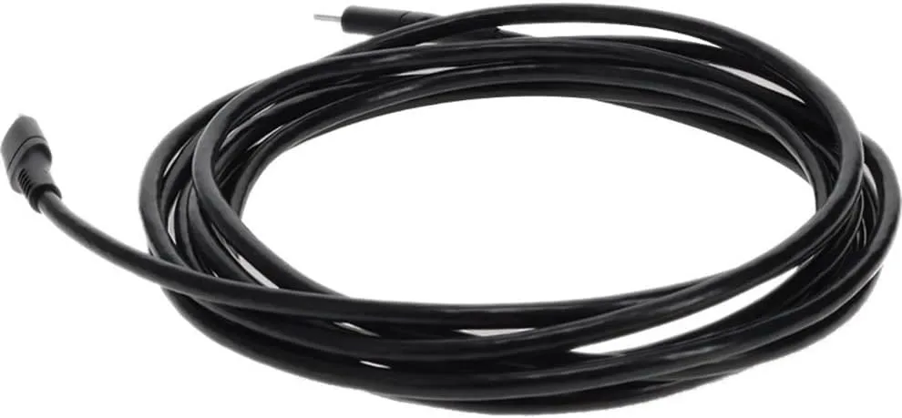 AddOn 2.0m (6.6ft) USB 3.1 Type (C) Male to Lightning Male Sync and Charge Black Cable