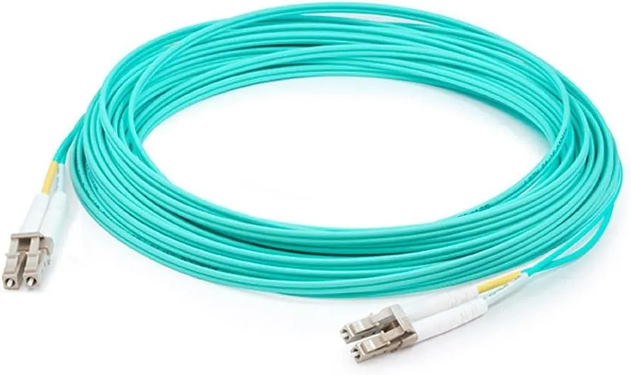 AddOn 2m HP AJ835A Compatible LC OM3 Aqua Patch Cable - Patch cable - LC multi-mode (M) to LC multi-mode (M) - AJ835AAO