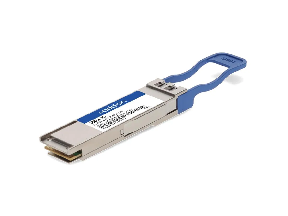 Addon 10403-AO Compatible with Extreme Networks 10403 Compatible TAA Compliant 100GBASE-LR4 QSFP28 TRANSC