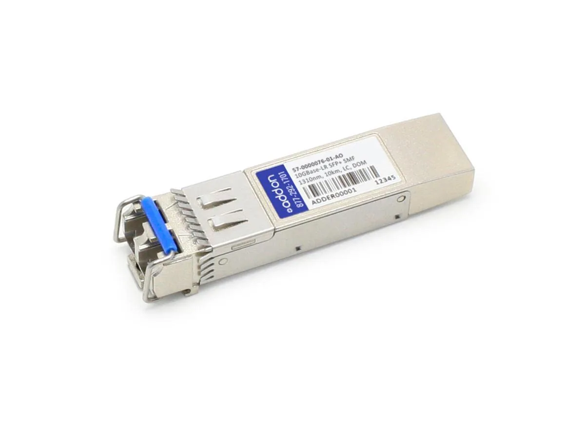 Addon-Networking SFP+ Transceiver Module, LC Single Mode (57-0000076-01-AO)