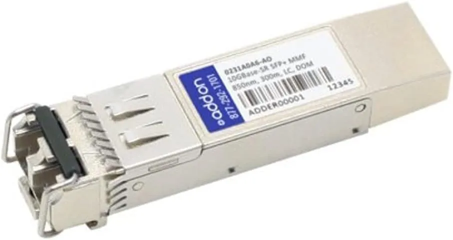 AddOn 0231A0A6 Compatible 10GBASE-SR SFP+ Transceiver (LC, 850nm, 300m)