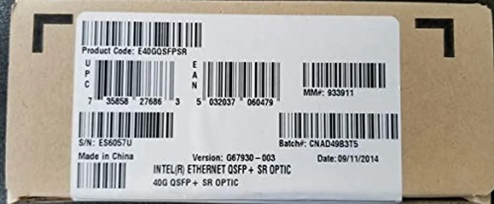 ADDON Intel E40GQSFPSR Compatible 40GBASE-SR4 QSFP+ Transceiver