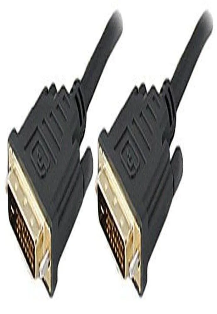 Addon-Networking DVI-D Cable, 6', Black (DVID2DVIDDL6F)