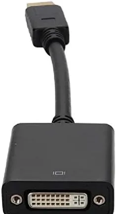 AddOn DisplayPort Male to DVI-I Female Adapter Cable, 8in, Black (DISPLAYPORT2DVI)