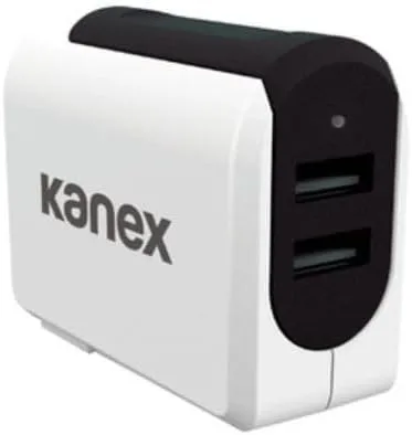 ADDON NEMA 1-15P MALE TO 2XUSB 2.0 (A) FEMALE WALL CHARGER FOR USE WITH STANDARD